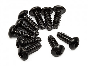 HPI TP. BUTTON HEAD SCREW M3x8mm (HEX SOCKET/10pcs)