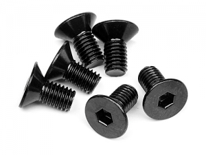 HPI Винты - FH M5x10mm (HEX SOCKET) 6шт