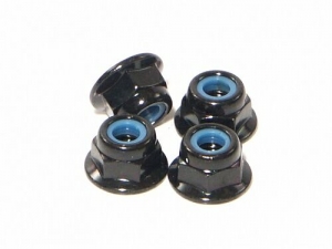 HPI Гайки фланцевые самоконтр. M4 (4шт)