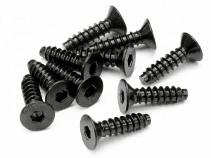 HPI Саморезы FH M4X15MM (HEX) 10шт