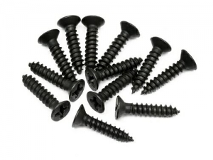 HPI Саморезы TP FH (M3x15mm) 12шт / под крест