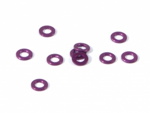 HPI Шайба регулировочная Алюм. 3x6x1мм (PURPLE/10 шт)