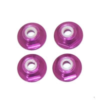Fastrax Гайки фланцевые 8-32 Aluminium (4шт) Purple