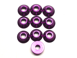GS Racing Шайба 3мм 3mm Alu. Cone Linkage Spacer, Purple (10)