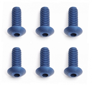 Associated Винт FT 4-40 X 5/16" blue aluminum (6шт)