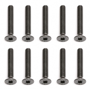 Associated Винт потайной - FHCS 3x18MM hex (10шт)