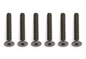 Associated Винт потайной 4-40 x 3/4" (6шт)