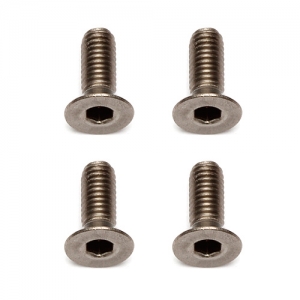 Associated Винт потайной Титановый - Ti Screws, 3x8мм FHCS