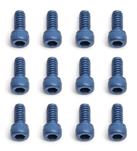 Associated Винты FT 4-40 X 1/4" CUP (Алюм) (12шт)