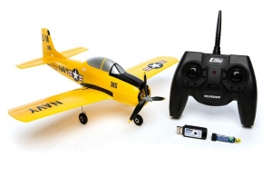 HobbyZone T-28 Trojan S (технология SAFE)