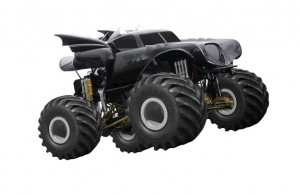 Модель монстр-трака Remo Hobby BATMAN Brushless 4WD 4WS (влагозащита)