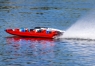 Радиоуправляемый катер Traxxas DCB M41 Widebody TSM (ready to Bluetooth module) красный