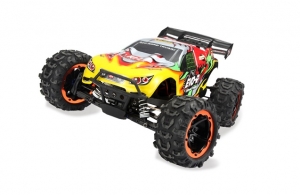 Радиоуправляемая трагги Remo Hobby EVO-R Brushless 4WD 2.4G 1/8 RTR (цвет красный)