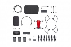 DJI MAVIC AIR FLY MORE COMBO (красный)