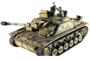 Радиоуправляемый танк Taigen 1:16 SturmgeschutzIIIausf.gsd.kfz. PRO 2.4 Ghz (пневмо) TG3868-1A