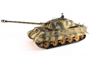 Радиоуправляемый танк Taigen 1:16 KingTiger HC 2.4 Ghz (ИК) TG3888-1HC-IR