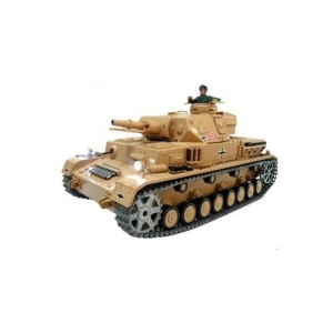 Радиоуправляемый танк Heng Long DAK Pz. Kpfw.IV Ausf. F-1 1:16 - 3858-1 PRO 3858-1pro