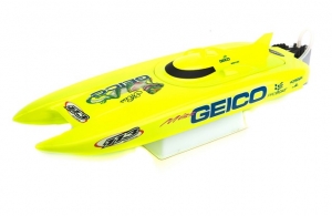 Радиоуправляемый катамаран ProBoat Miss Geico 17 Brushed RTR PRB08019