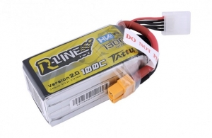 Аккумулятор TATTU R-Line2.0 Li-pol 1300mAh, 100c, 4s, XT60 TA-RL-100C-1300-4S1P