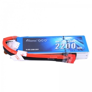 Аккумулятор Li-Po - 7.4В 2200мАч 45C (2S1P, EC3, XT60, Deans)
