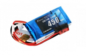 Аккумулятор Li-Po - 7.4В 450мАч 25C (2S1P) B25C45-2S