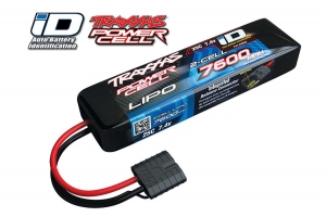 Li-Po аккумулятор 7600mAh 7.4v 2-Cell 25C с разъёмом iD TRA2869X