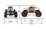 Радиоуправляемый краулер Remo Hobby Mountain Lion Xtreme 4WD RTR 1:10 2.4G + акк. и з/у