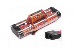 Аккумулятор VBPower NiMH 8.4V 7cell 5000mAh (T-plug), банка с верху