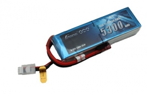 Аккумулятор Gens Ace 5300 mAh 3s1p 11.1V 45C LiPo Deans