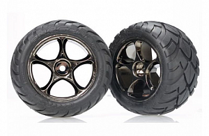 Traxxas Колеса в сборе 2.2 Anaconda задние,черный хром,2шт