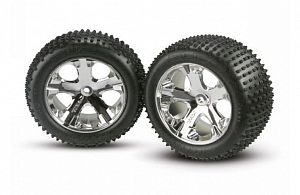 Traxxas Колеса в сборе 2.8" Alias All-Star задние, 2шт