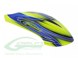 H0347-S Капот Goblin 500 Yellow/Blue