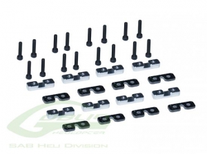 H0392-S Алюминиевый блок для крепления сервомашинки Goblin 570