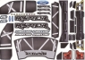 DB-3902 Кузов "неубивайка" Ford Raptor F-150 для 1/8