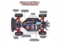 Радиоуправяемый шоссейный автомобиль 1:8 Remo Hobby Rally Master Brushless 4WD 2.4GHz RTR