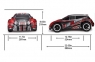 Радиоуправяемый шоссейный автомобиль 1:8 Remo Hobby Rally Master Brushless 4WD 2.4GHz RTR