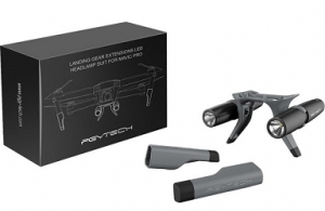 Шасси удлиненные с фонарями (без батереек) PGYTECH для DJI MAVIC PRO
