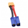 Переходник XT60 (мама) - EC5 (папа) 150 мм 10AWG