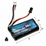Аккумулятор Li-ion B&C 3000 mAh, 7,4V, 20C, SM-3P