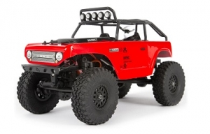 Модель для трофи 1:24 Axial SCX24 Deadbolt 4WD, электро, RTR (красный)