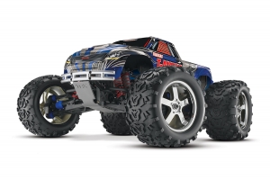 Радиоуправляемый монстр T-MAXX 3.3 Nitro 1:10 4WD TQi Bluetooth module TSM (синий)