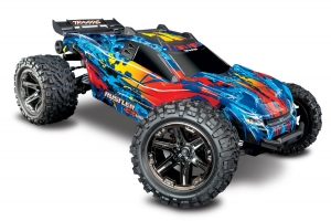 Трагги Traxxas Rustler 4X4 VXL Красный