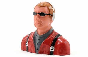 Hangar 9 Фигурка пилота 1/7 в наушниках и очках