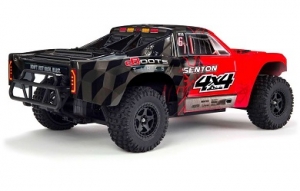 Шорт-корс трак 1:10 ARRMA Senton Mega 550 Brushed 4WD Short Course Truck RTR (красный)