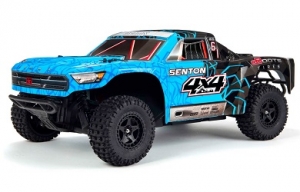 Шорт-корс трак 1:10 ARRMA Senton Mega 550 Brushed 4WD Short Course Truck RTR (синий)