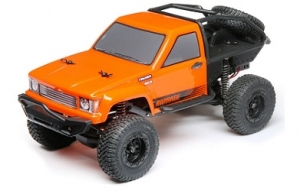 Краулер ECX 1:24 Rock Crawler Barrage 4WD, электро, RTR (оранжевый)