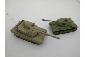 Радиоуправляемый танковый бой ИК M1A2 PK|Russia T-34