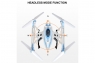 Радиоуправляемый квадрокоптер JXD Challenger RTF 2.4G