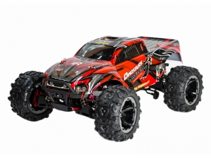 Радиоуправляемый монстр Remo Hobby Dinosaurs Master Brushless UPGRADE PLUS (красный) 4WD 2.4G 1/8 RTR