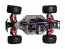 Радиоуправляемый монстр Remo Hobby Dinosaurs Master Brushless UPGRADE PLUS (красный) 4WD 2.4G 1/8 RTR